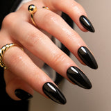 women’s fall fashion 2024 Wear Nail Piece High Sense Autumn 2024 Solid Color Nail Fake Nail Almond-Shaped Glossy Removable Nail Piece Finished Product