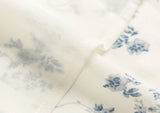 dress Summer New Arrival Vintage Floral Print Slim-Fit Chest Bow Short Skirt for Women
