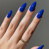 women’s fall fashion 2024 Wear Nail Piece High Sense Autumn 2024 Solid Color Nail Fake Nail Almond-Shaped Glossy Removable Nail Piece Finished Product