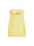 Wenkouban dress to impress codes Zadata Women's Heart-Shaped Collar Small Dress Straight Slim Open Design Tube Top Dress 3366707