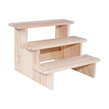 Wenkouban Christmas gift Wood Display Riser Wood Display Riser Stand for Dessert Figurines Conutertop Jewelry Display Riser Shelf Candy Figures Buffets