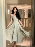 Wenkouban French Elegant Ruffles White Midi Dresses 2023 Summer New Evening Party Women Clothes Fashion Sundress Birthday Ladies Dresses