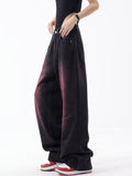 Wenkouban Autumn Jeans Women's Fashion Literary Trend Loose Washed Youth Fashion High Street Harajuku Women's Jeans