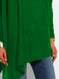 Wenkouban-Christmas Thanksgiving Loose Asymmetric Hollow Solid Color Cold shoulder Blouses&shirts Tops