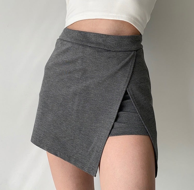 Wenkouban - Culottes Slit Skirt