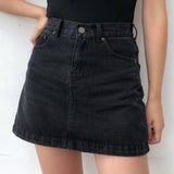 Wenkouban - Vintage Denim Skirt
