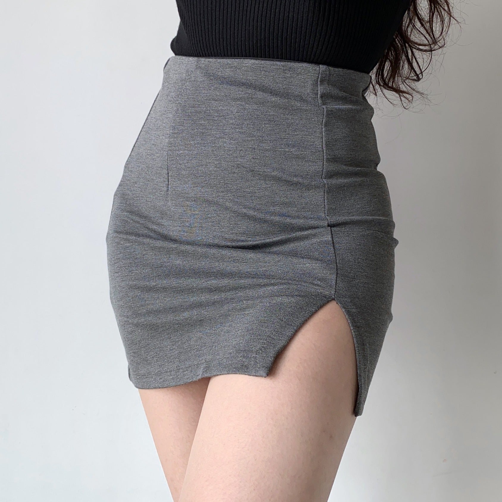 Wenkouban - Good Times Split Skirt