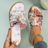 Wenkouban - Pink Casual Patchwork Round Comfortable Shoes