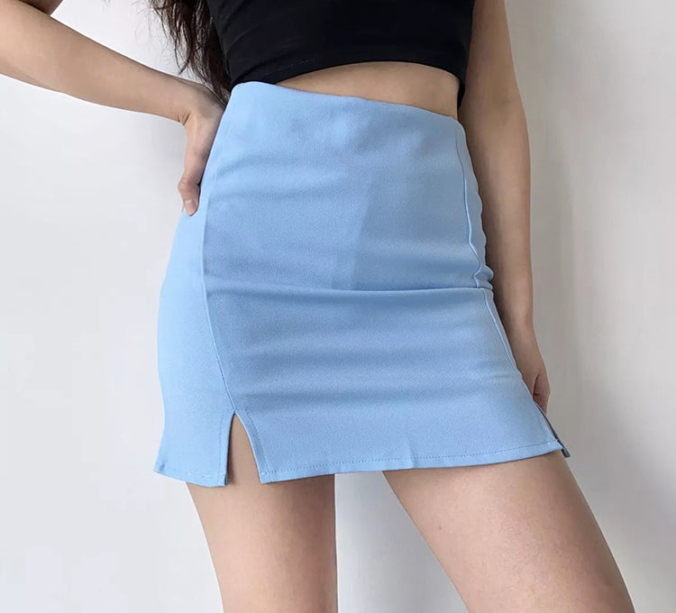 Wenkouban - Leyla Double Split Skirt