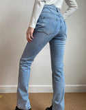Wenkouban - Tala Cowgirl Split Jeans