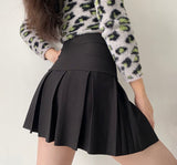 Wenkouban - College Style Tennis Skirt