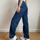 Wenkouban - Sumi Stitch Pocket Jeans