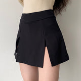 Wenkouban - Chic Double Split Skirt