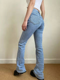 Wenkouban - Risa Flare Denim Jeans