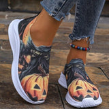 Wenkouban - Yellow Casual Sportswear Daily Patchwork Printing Round Comfortable Shoes