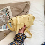 Wenkouban Women's Bag New Female Literary Single-Shoulder Bag Minority Design Cross-Body Bag Trend Women's Bag Bolsos