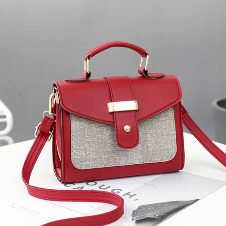 WENKOUBAN  BACK TO COLLEGE    Fashion Designer Ladies Handbag Women Shoulder Bag High Quality PU Leather Messenger Crossbody bags