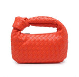 Wenkouban Bake To School Women Fashion Famous Luxury Handbags Ladies Bags Ladies One-Shoulder Woven Handbags