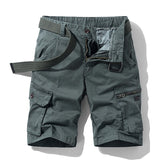 Wenkouban 2023 New Spring Summer Men Cargo Shorts Cotton Relaxed Fit Breeches Bermuda Casual Short Pants Clothing Social Cargo Short Men