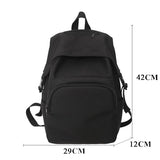 BACK TO COLLEGE   Fashion Men Backpack Waterproof Nylon Rucksack for College Boys Student Bookbag Lovers School Bag Black Travel Mochila