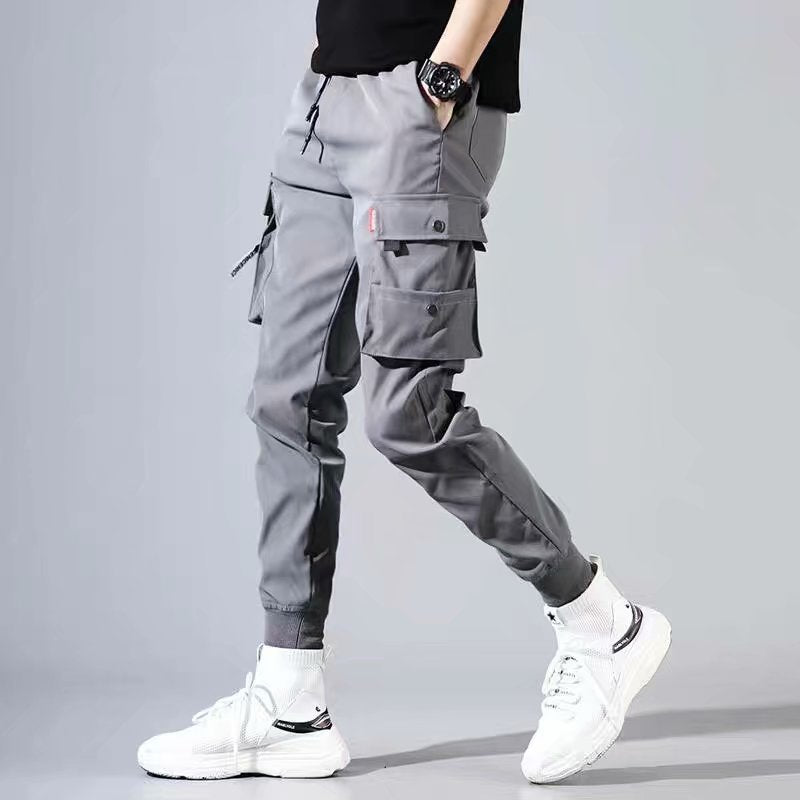 Wenkouban Mens Vintage Hip Hop Style Baggy Jeans Men Trousers Jogging Military Cargo Pants Casual Outdoor Work Tactical Tracksuit Pants Summer Thin Plus Size Men's Clothing 5XL