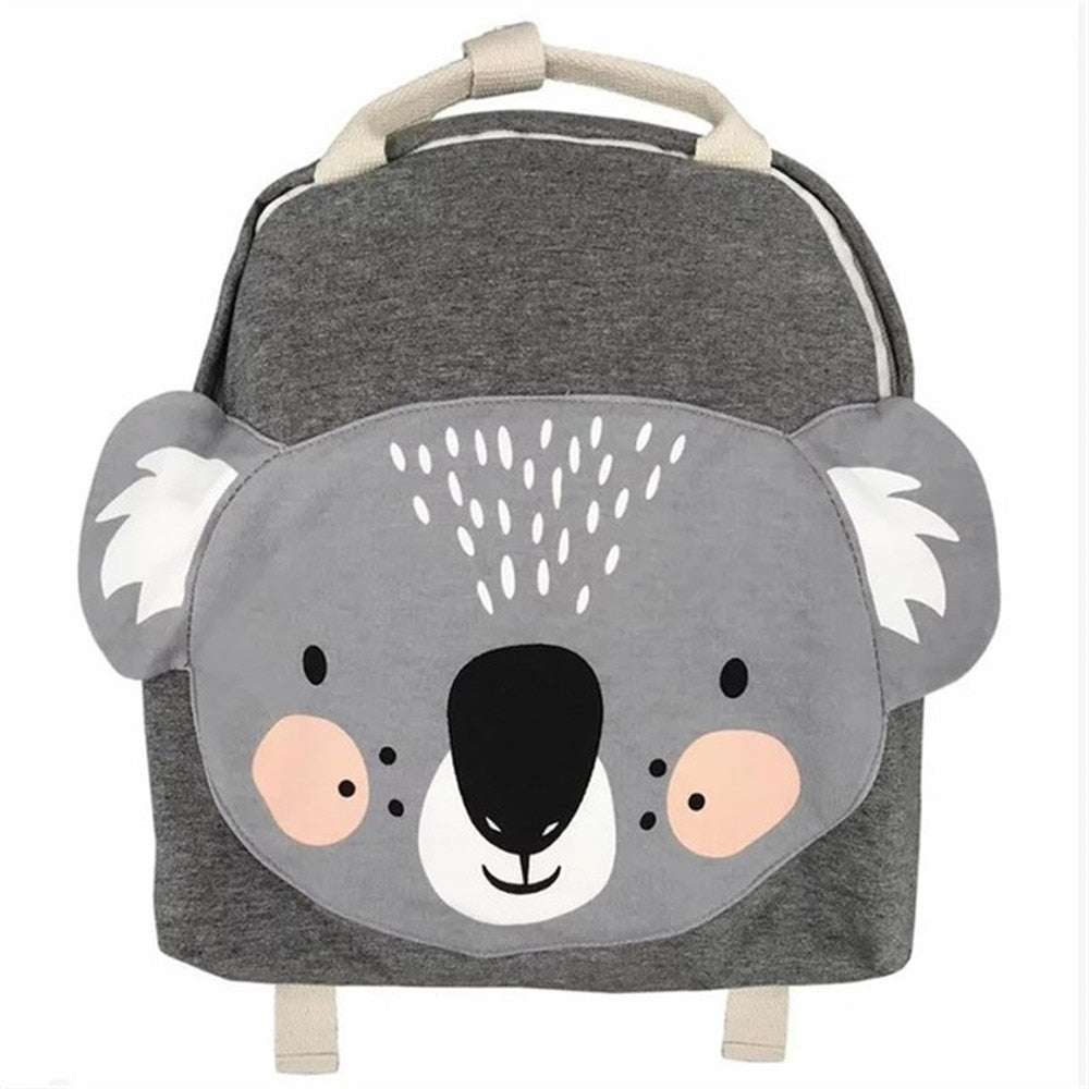 Wenkouban Children Backpack Animals Design Girl Boys Backpack Toddler Kids School Bag Kindergarten Cartoon Rabbit Butterfly lion print Bag