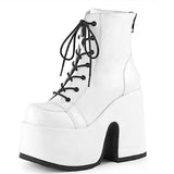 Wenkouban Big Size 35-43 Brand New Ladies High Platform Sandals Ankle Strap Thick High Heels Women's Sandals Gothic Cosplay Shoes Woman