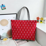 Wenkouban  Fashion Folding Women Big Size Handbag Tote Ladies Casual Flower Printing Canvas Graffiti Shoulder Bag Beach Bolsa Feminina