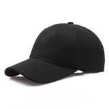 Black Cap Solid Color Baseball Cap Snapback Caps Casquette Hats Fitted Casual Gorras Hip Hop Dad Hats For Men Women Unisex