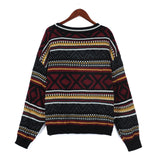 Vintage Knit Sweater Women Tops Casual Sweater 2022 Autumn And Winter Pullover Sweater Long Sleeve Knitted Pullovers Female