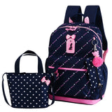 Wenkouban 3pcs/set Printing School Bags Backpacks Schoolbag Fashion Kids Lovely Backpack For Children Girls School bag Student Mochila sac