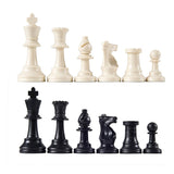 Christmas Gift High Quality Chess Game King High 97mm 77mm 64mm Ajedrez Medieval Chess Set No Chessboard 32 Chess Pieces Kids Toys Playing Game