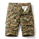 Wenkouban 2023 New Spring Summer Men Cargo Shorts Cotton Relaxed Fit Breeches Bermuda Casual Short Pants Clothing Social Cargo Short Men