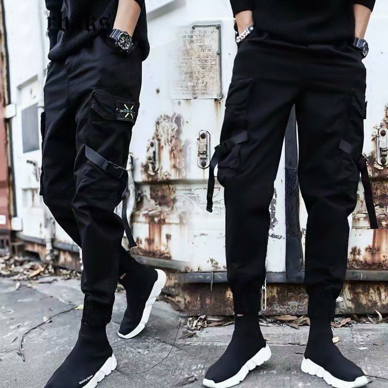 Wenkouban Mens Vintage Hip Hop Style Baggy Jeans Men Trousers Jogging Military Cargo Pants Casual Outdoor Work Tactical Tracksuit Pants Summer Thin Plus Size Men's Clothing 5XL