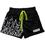 Wenkouban  New Summer Men mesh Gym Bodybuilding Casual  Loose Shorts Joggers outdoors fitness beach Short Pants Male Brand Sweatpant S-4XL