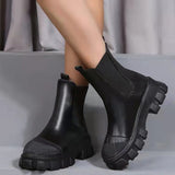 Wenkouban Fashion Winter Women Shoes Thick-Soled Women Boots Thicken Waterproof Platform Women's High Heel Shoes Botas Zapatillas Mujer