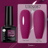 Wenkouban  7.5Ml Pink Nude White Colors Gel Varnish Semi Permanent Soak Off UV Gel Nail Polish Hybrid Varnish Nails Art Manicure