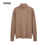 Christmas Gift Toppies 2022 Autumn Winter women fashion Sweater 15% wool Green turtleneck sweater Knitted Tops Korean Winter Clothes