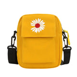 Wenkouban  Women Purse Bag New Small Canvas Bag For Women  Flower Embroidery Shoulder Bag Girls Crossbody Bag Phone Bags Bolsa Feminina
