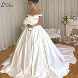 Wenkouban ZL1101 New Romantic Off The Shoulder Elegant Princess Wedding Dresses 2023 Celebrity  Ball Gown Vestido De Noiva Bridal Gowns