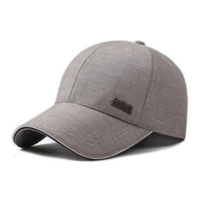 Brand New Spring Men's Baseball Cap Male Bone Snapback Caps Hats Sunscreen Gorras Hombre Trucker Dad Hat Drake Grey Solid color