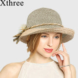 Wenkouban Good quality  Summer hat women Raffia straw cap Ladies Big brim Sun hat  hat forgirlbeach hat