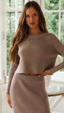 Wenkouban Knitted 2 Pieces Set Women Pullovers Sweater Crop Tops & Knitted Skirts Bodycon Office Lady Skirts 2PCS Suits 2022 Winter Cloth