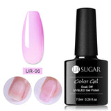 Wenkouban  7.5Ml Milky Jelly White Gel Nail Polish Nails Clear Pink Extend Nail Tips Soak Off Led UV Gel Varnish