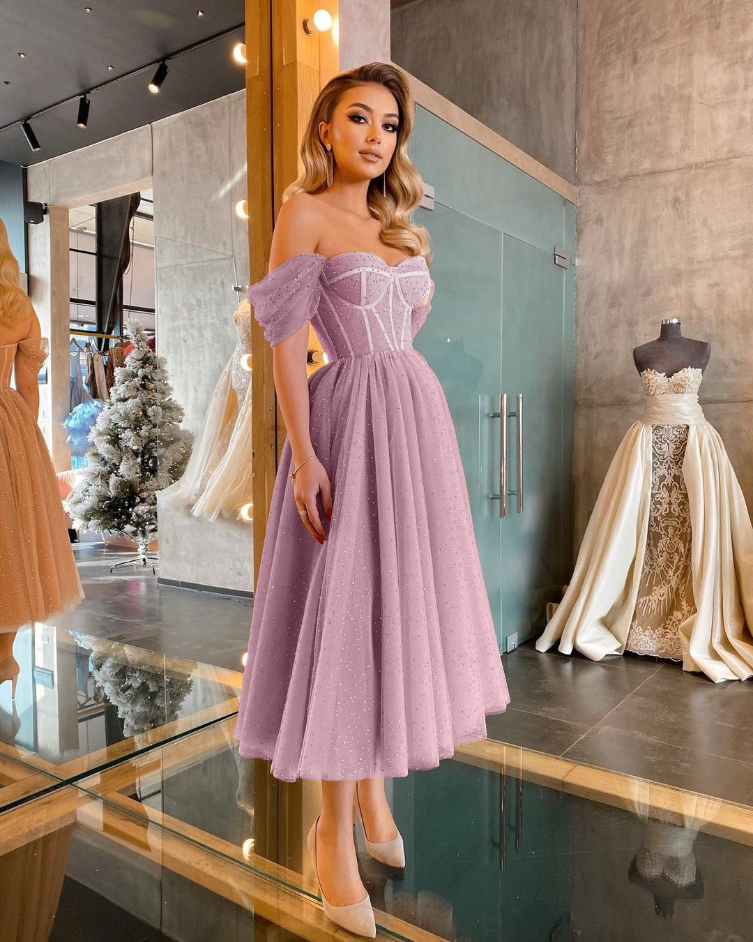 Wenkouban New Short Prom Dresses With Boat Neck Celebrity Dresses Evening Dresses Robes De Cocktail Formal Dresses