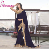 Black Moroccan Kaftan Formal Evening Dresses Long 2021 Gold Lace Appliques Arabic Muslim Special Occasion Dresses