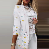 Wenkouban Women Sexy Long Sleeve Solid Color Jacket 2023 Autumn Elegant Turn-Down Collar Tops Office Lady Winter Slim Cardigan Outerwear