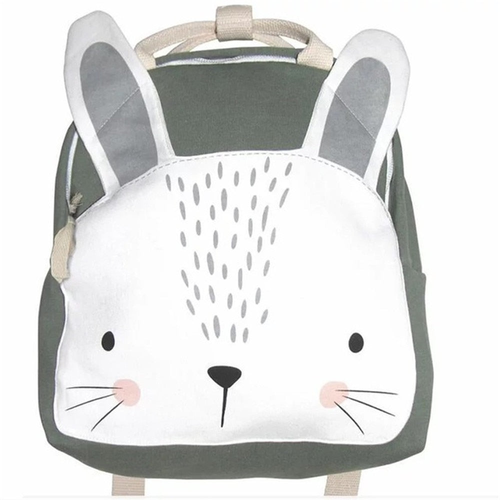 Wenkouban Children Backpack Toddler Kids School Bag Backpack For Baby Kids Cute School bag boy girl light Bag Rabbit Butterfly lion Bag