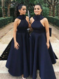 Lovely Ankle Length Bridesmaid Dresses 2021 Backless Bow Short Pink Maid of Honor Plus Size Wedding Guest Party Gowns
