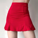 Wenkouban - New Moment High-Waisted Skirt